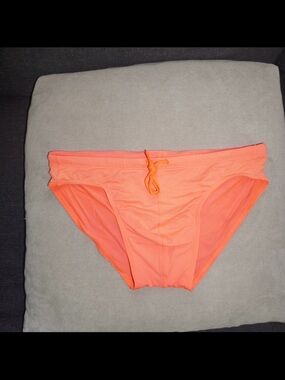 Orange Swim Briefs - Classic Bikini Bottom. H&M size small.